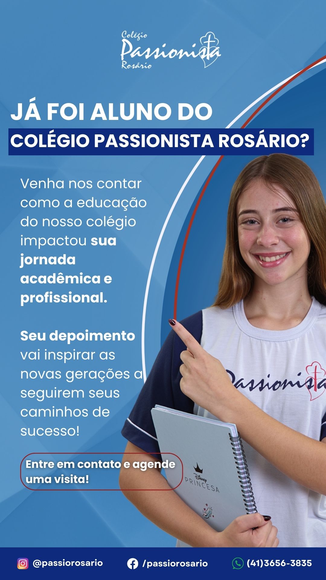 Queremos ouvir sua hist�ria! Nossa Senhora do Ros�rio