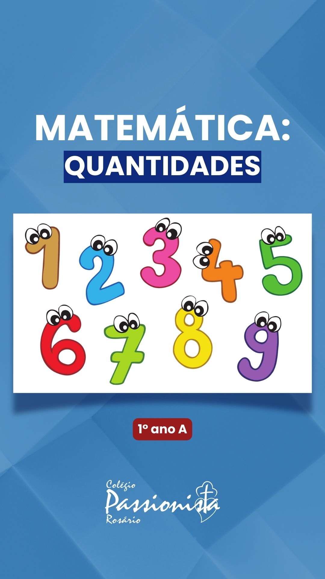 Quantidades 1� ano A Nossa Senhora do Ros�rio