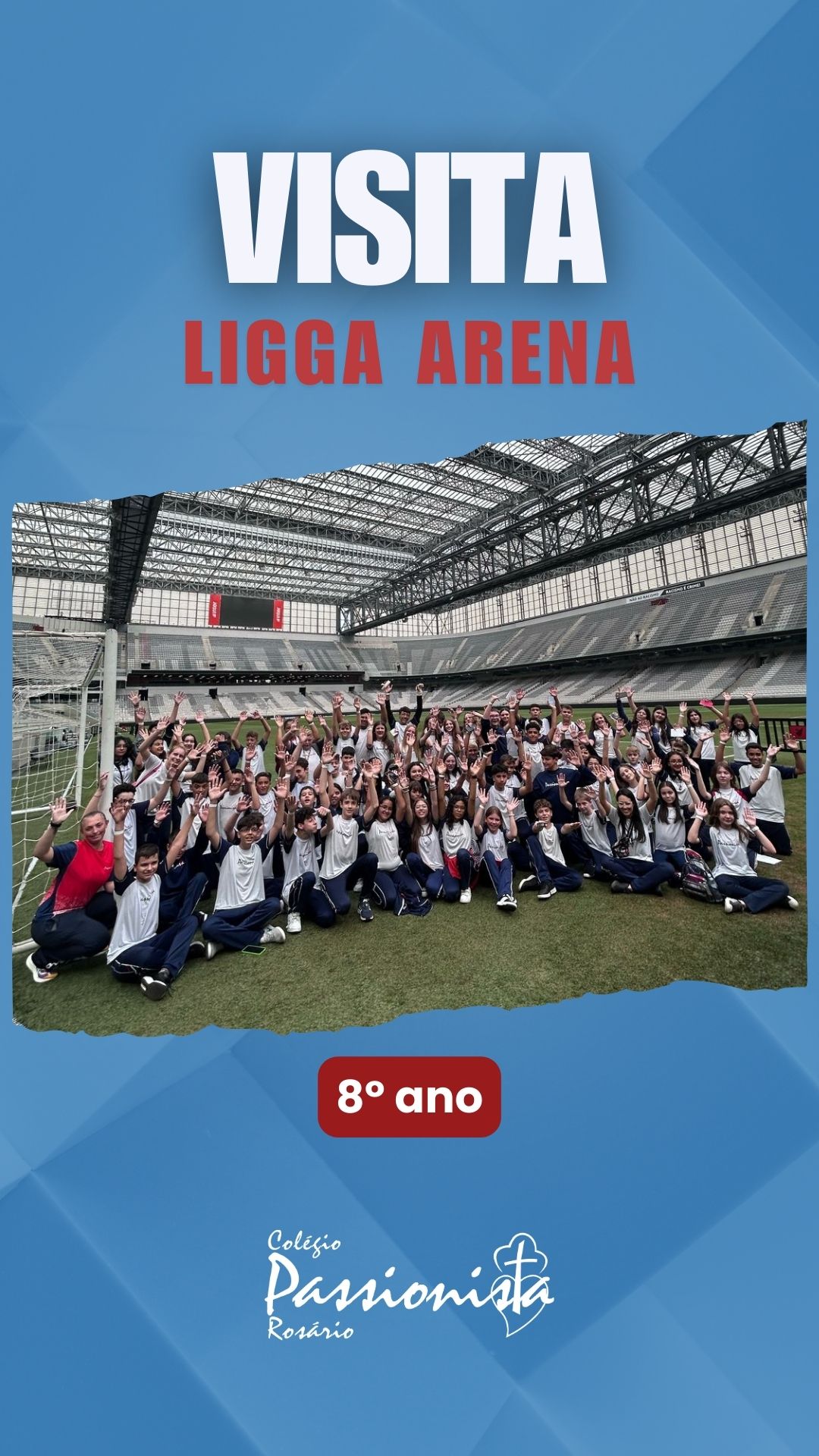 Aula de campo - 8� ano Nossa Senhora do Ros�rio