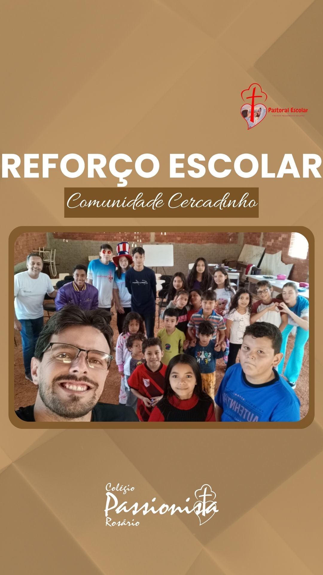 Refor�o escolar - Comunidade do Cercadinho Nossa Senhora do Ros�rio