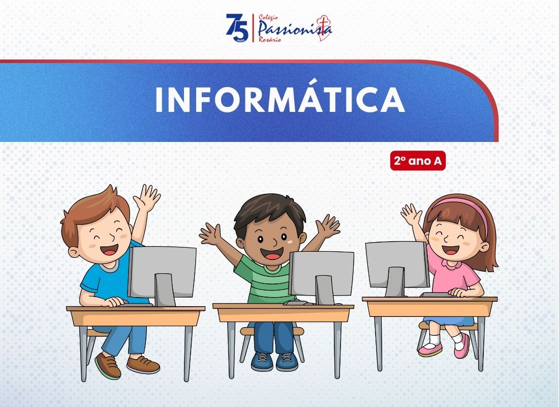 1� aula de Inform�tica - 2� ano A Nossa Senhora do Ros�rio