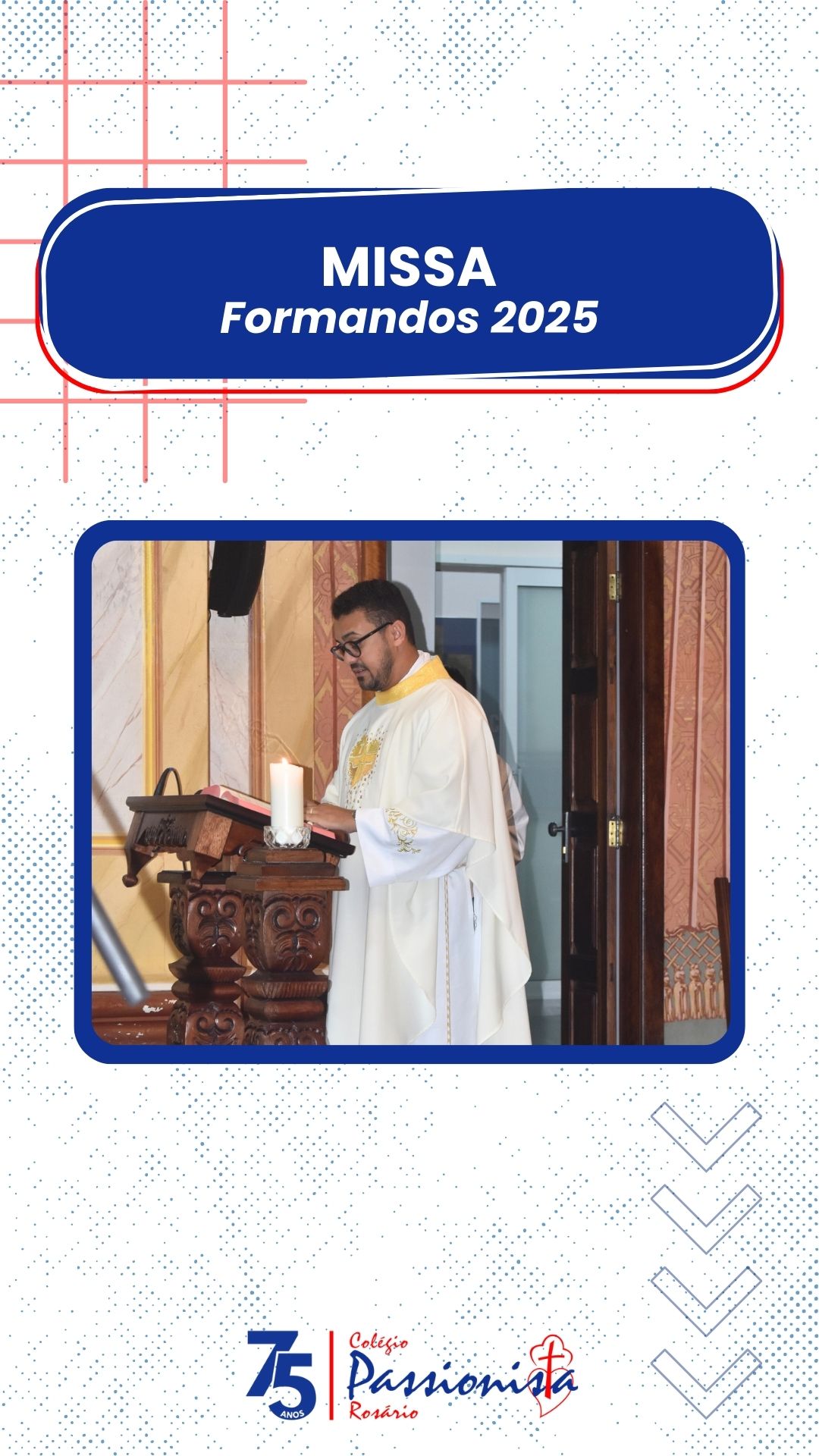 Missa de formatura - 9� ano - 3� S�rie EM Nossa Senhora do Ros�rio