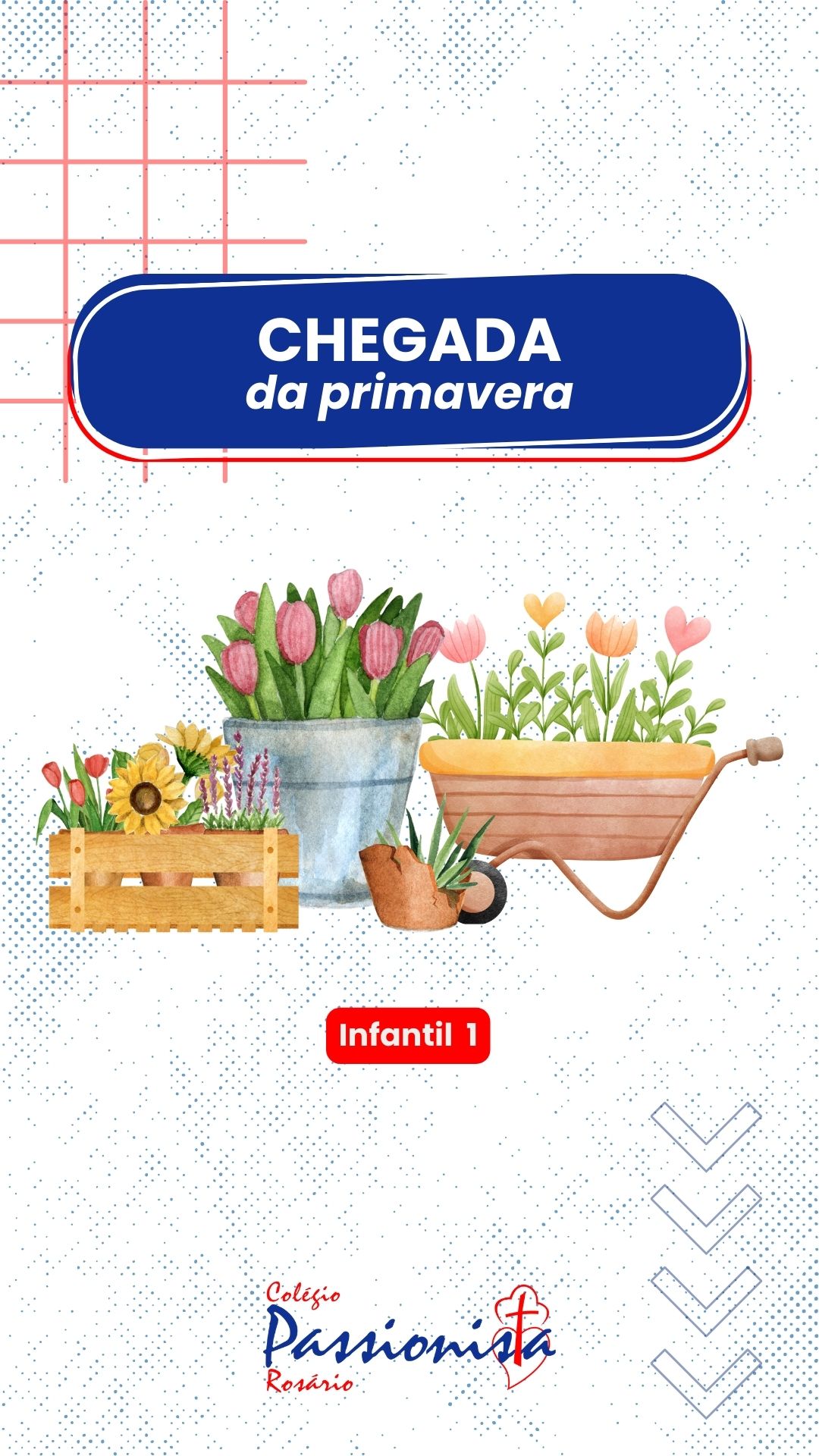 Chegada da Primavera - Infantil 1 Nossa Senhora do Ros�rio