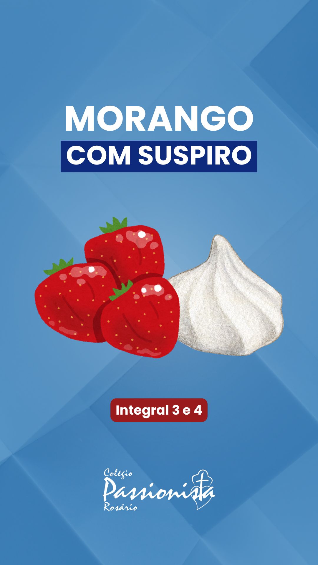 Aula de culin�ria - Integral 3 e 4 Nossa Senhora do Ros�rio