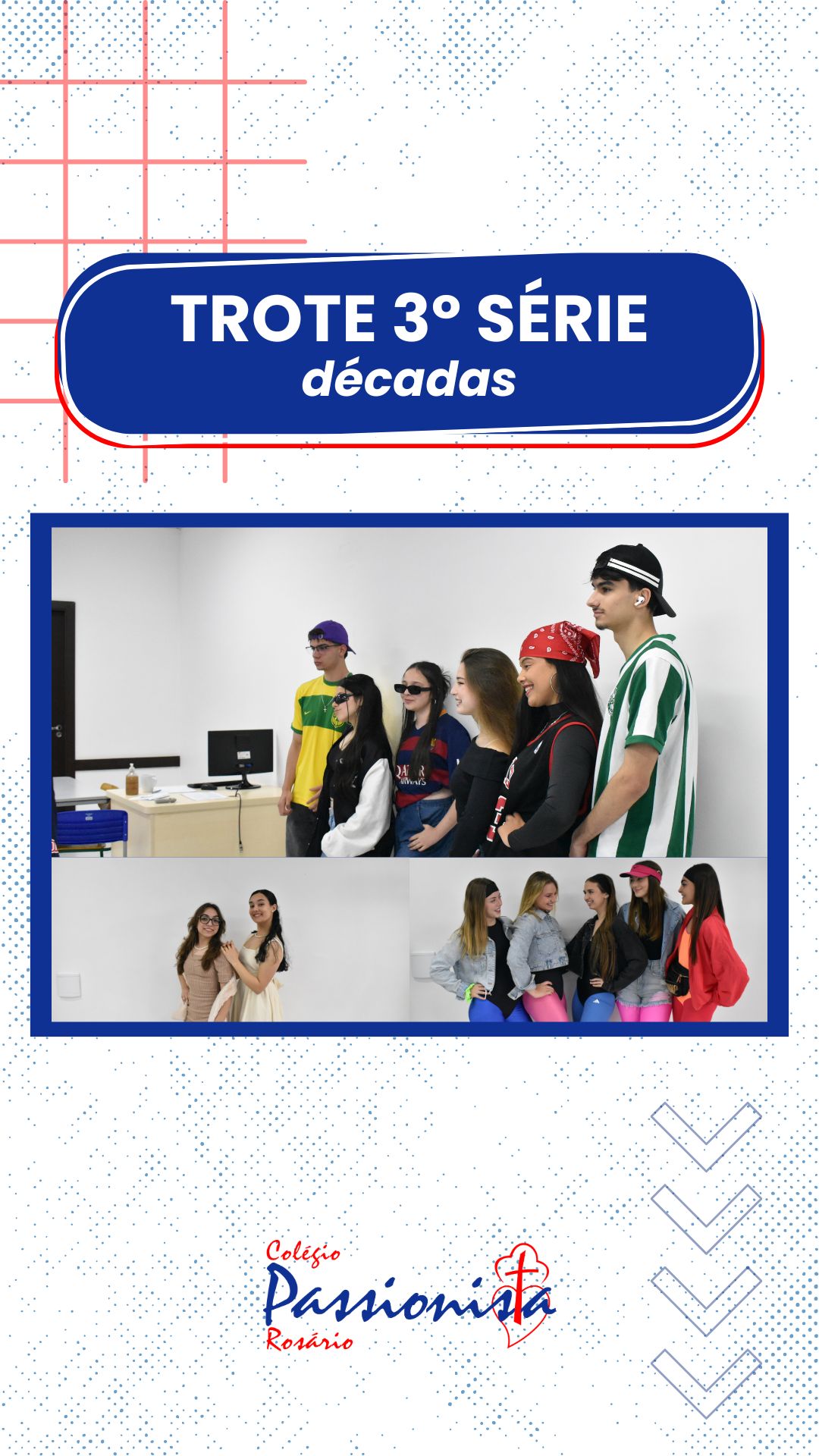 Dia de trote - 3� s�rie EM - D�cadas Nossa Senhora do Ros�rio