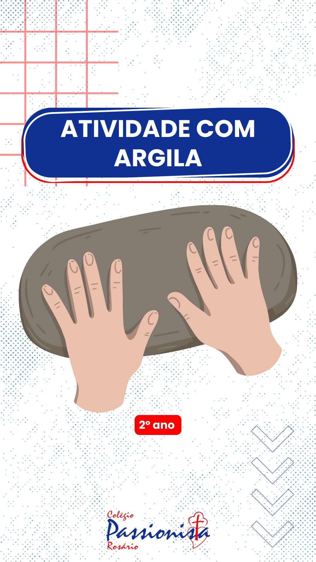 Atividade com argila - 2� ano Nossa Senhora do Ros�rio