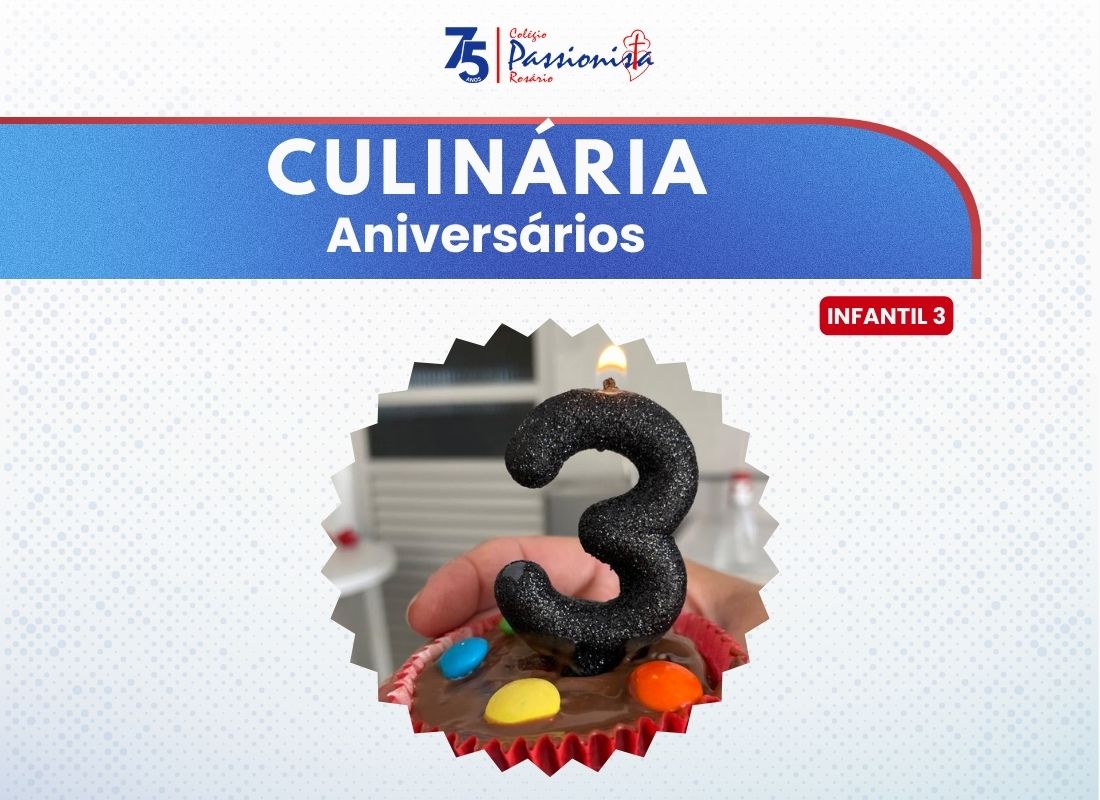 Culin�ria - Infantil 3 Nossa Senhora do Ros�rio