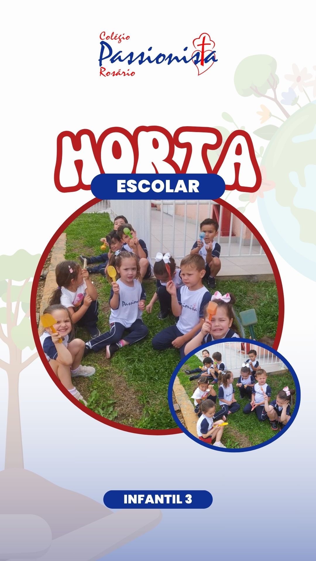 Plantando Alface para Alimenta��o Saud�vel - Infantil 3 Nossa Senhora do Ros�rio