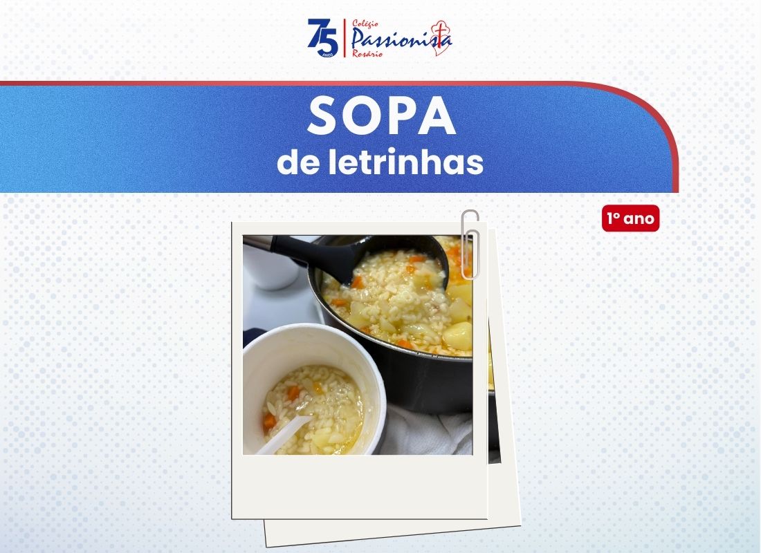 Sopa de letrinhas - 1� ano Nossa Senhora do Ros�rio