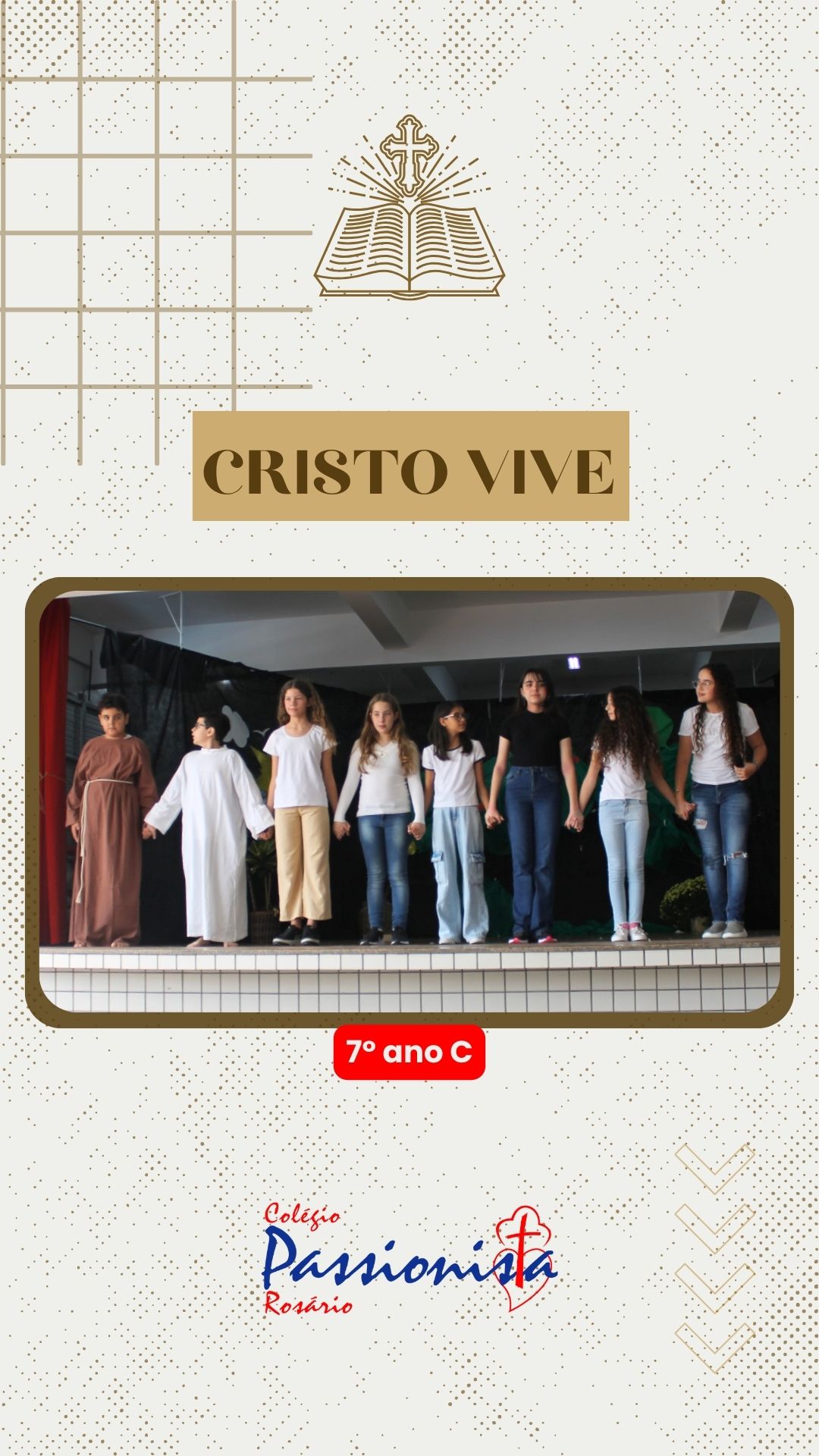 Cristo vive - 7� ano C Nossa Senhora do Ros�rio