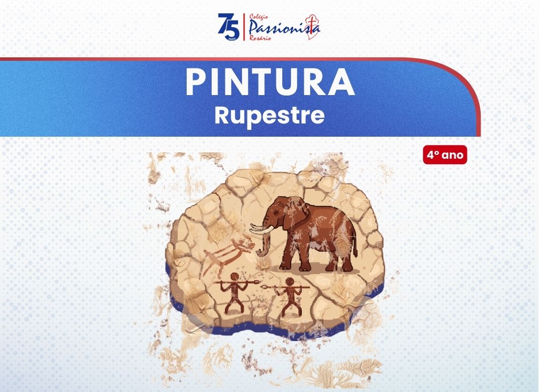 Pintura Rupestre - 4� ano Nossa Senhora do Ros�rio