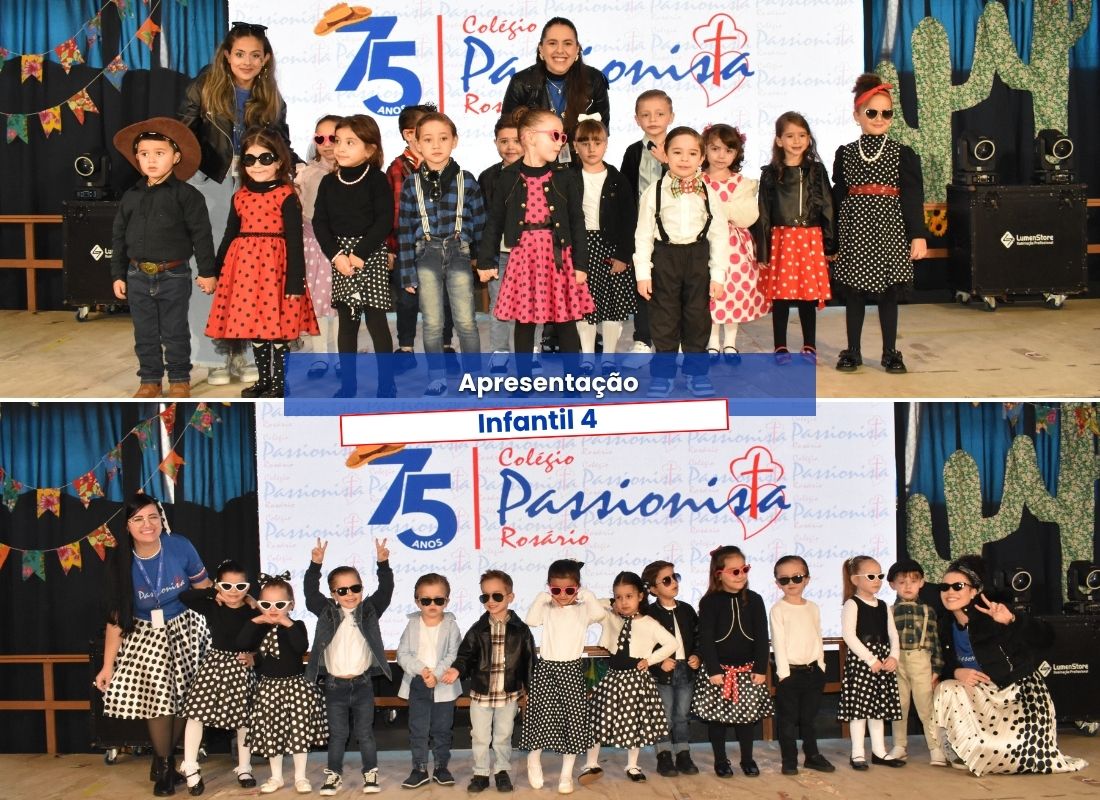 Arrai� Infantil 4 - Viagem no Tempo Nossa Senhora do Ros�rio
