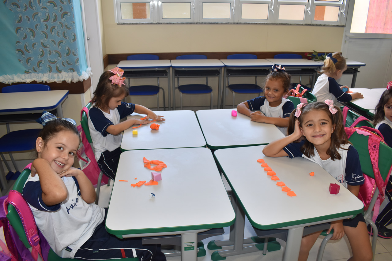 Espiadinha nas turmas du infantil! Nossa Senhora do Ros�rio