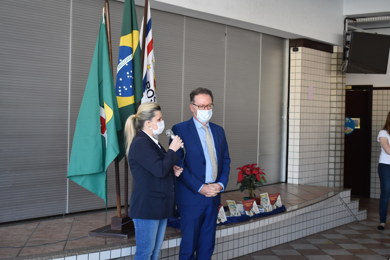 Visita do Consul Italiano Nossa Senhora do Ros�rio
