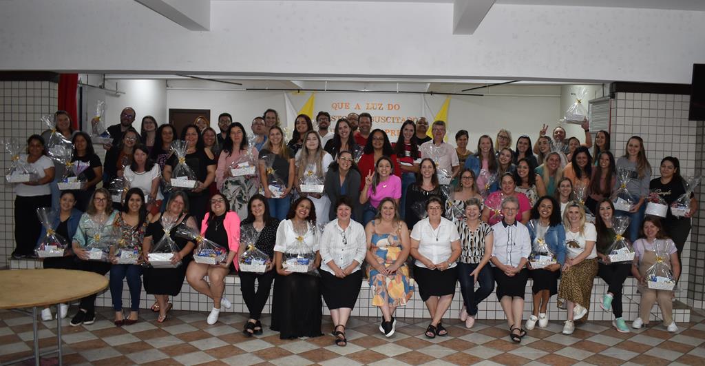 Ceia Pascal Col�gio Passionista Ros�rio Nossa Senhora do Ros�rio