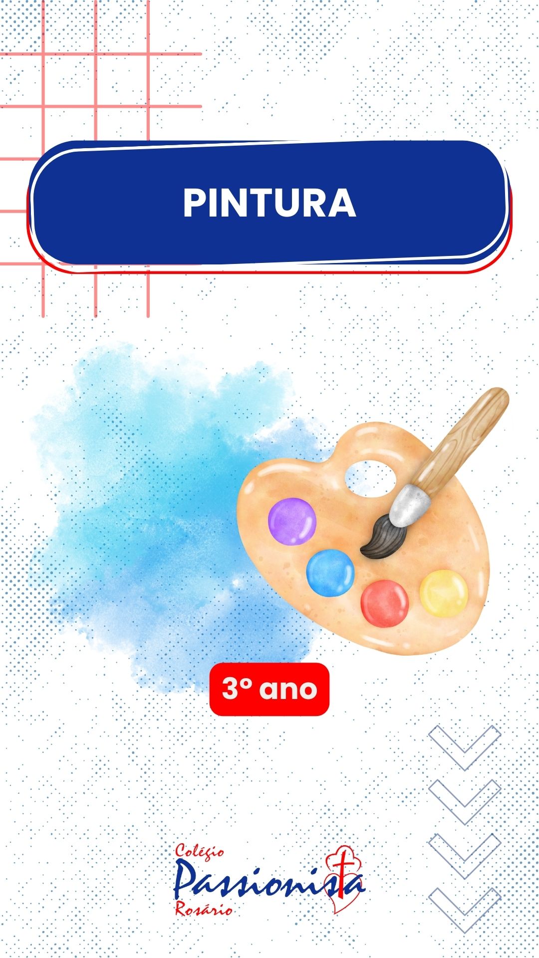 Explorando novas formas de pintar - 3� ano Nossa Senhora do Ros�rio
