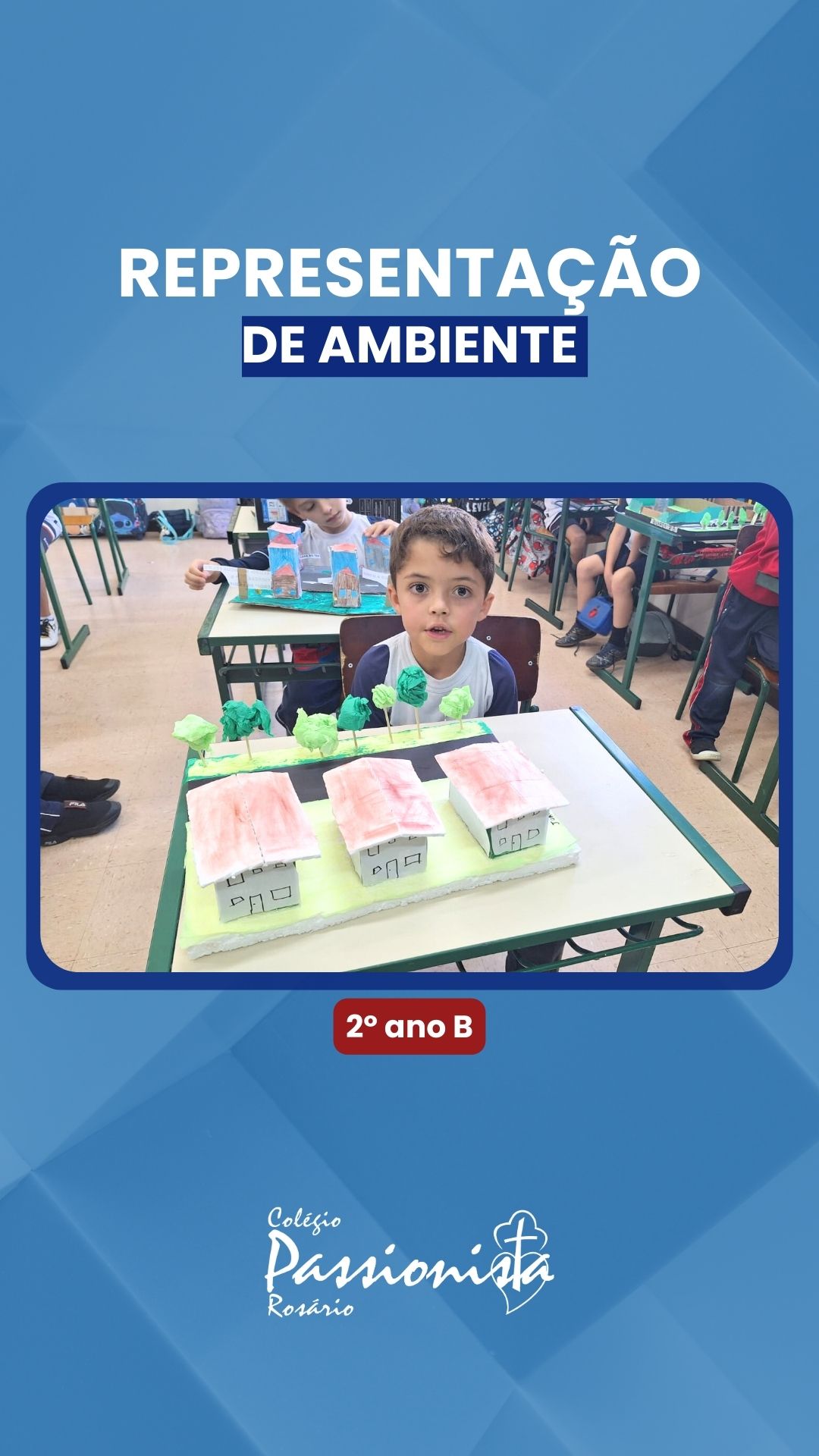 Representa��o de ambiente - 2� ano B Nossa Senhora do Ros�rio