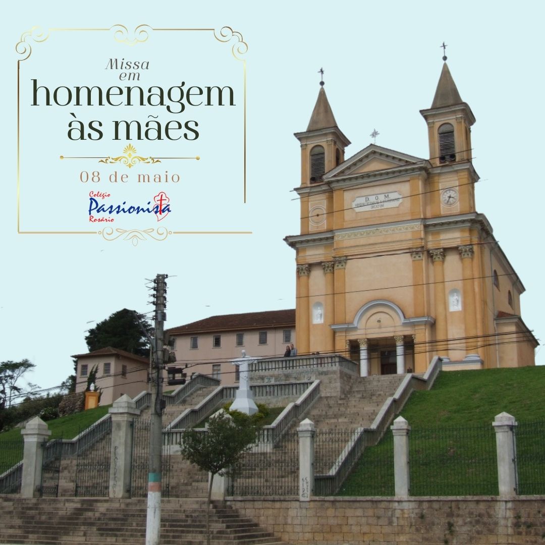 Missa em homenagem �s m�es Nossa Senhora do Ros�rio
