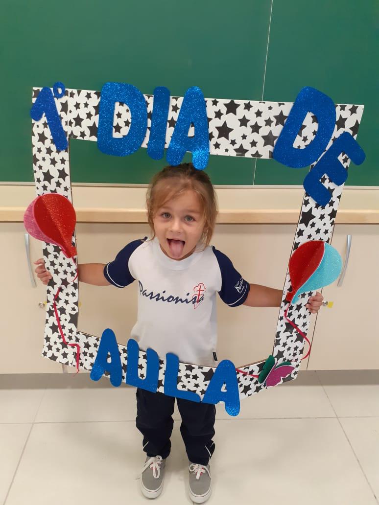 Meu primeiro dia: Educa��o infantil! Nossa Senhora do Ros�rio